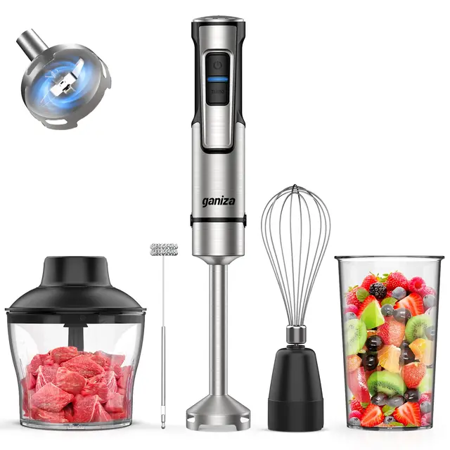 Ganiza GH1S Batidora de Mano 5 en 1 1200 W