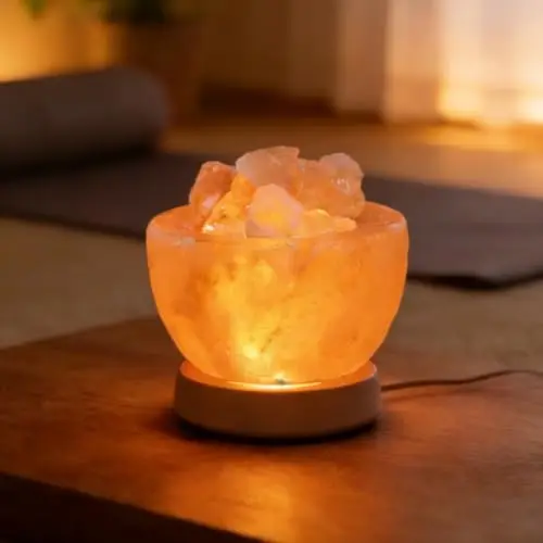 wrqioo lámpara de sal led 12cm