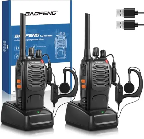 baofeng walkie-talkie pmr 16 canales usb