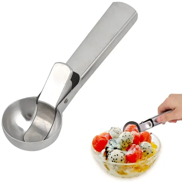 piqiuqiu cuchara helado acero inox