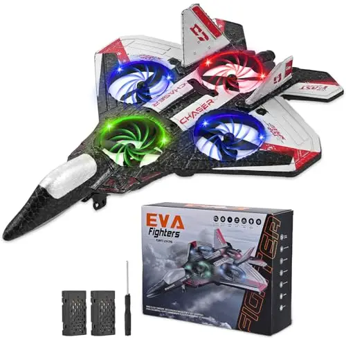 tlpemn pa-red avión rc led 360°