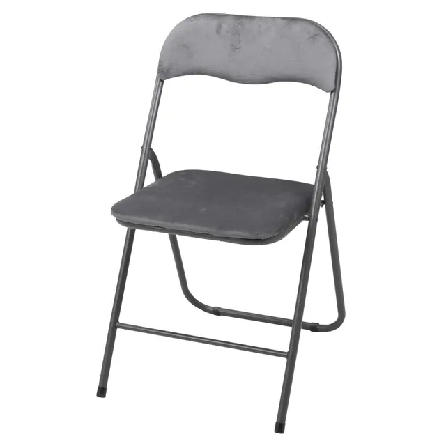 well home silla plegable terciopelo