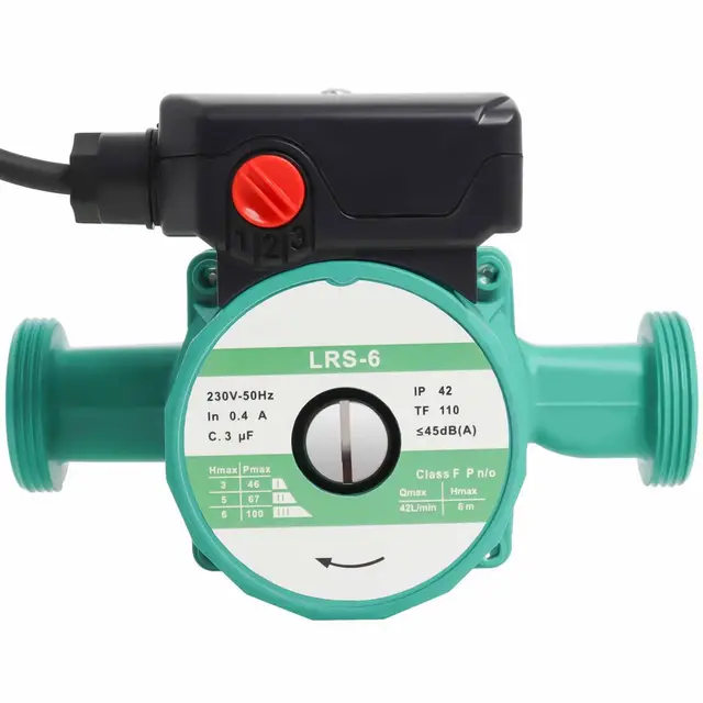 Bomba de Circulación de Agua Caliente 25-60/180 mm, Bomba de Calentamiento de Caldera por Poweka