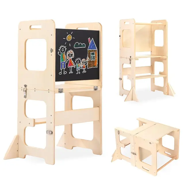 labebe torre montessori 3 en 1 plegable