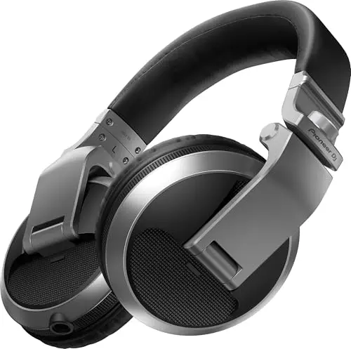 Pioneer DJ HDJ-X5-S Auriculares para DJ Plateado