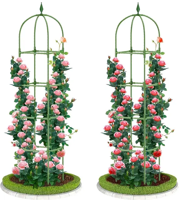 latern enrejado obelisco jardín 180cm