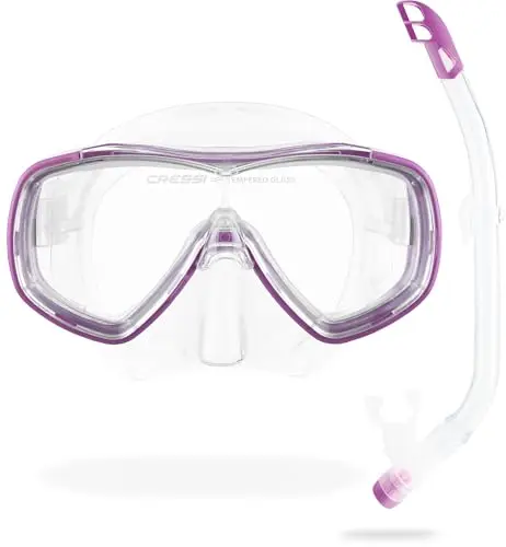 cressi ondina vip set snorkel niños