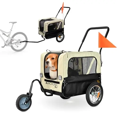 mobiclinic remolque 2en1 perro bici
