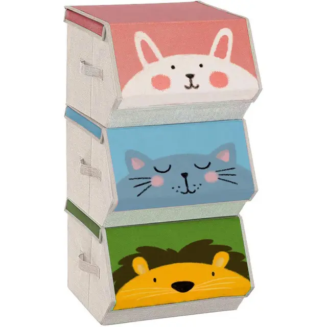 songmics caja almacenaje tela infantil