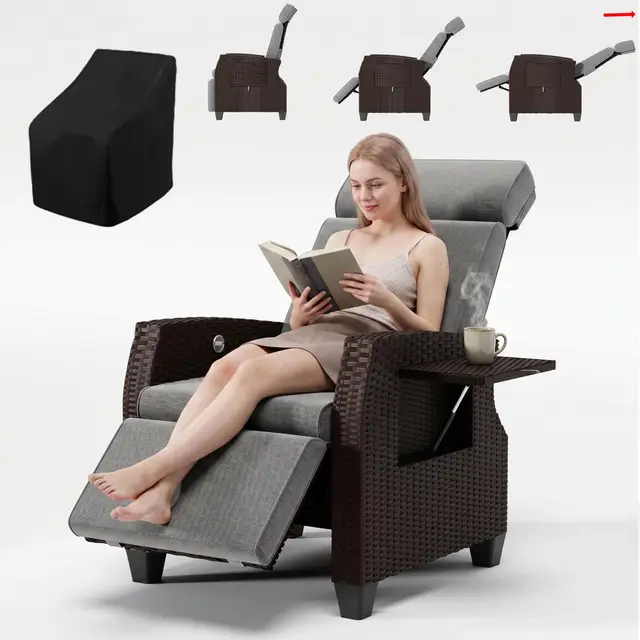 yoizo tumbona ratán sillón relax