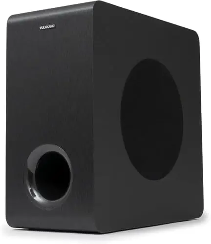 VULKKANO SUB6 MKII Subwoofer Activo Compacto de 6 Pulgadas con Graves Profundos y Diseño Elegante para Cine en Casa, Música y Videojuegos,Frecuencia de 50Hz a 200Hz