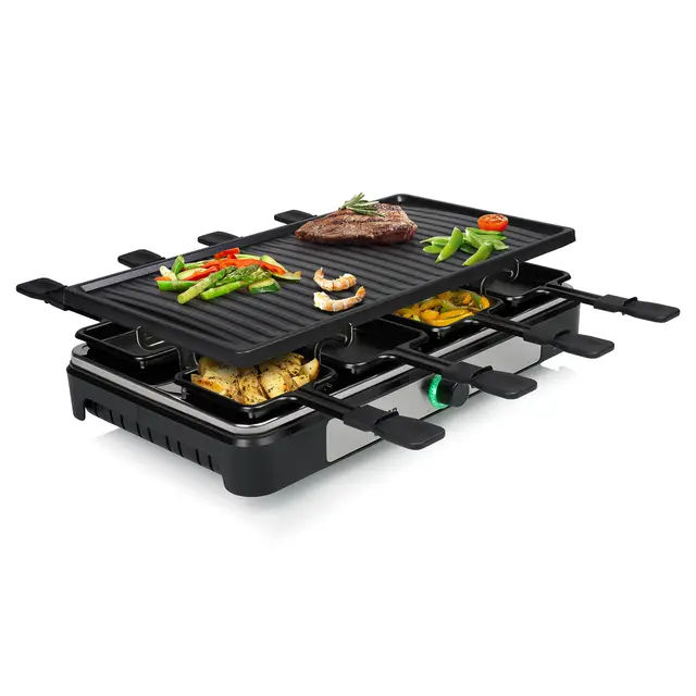tristar ra-2746 raclette 8 personas