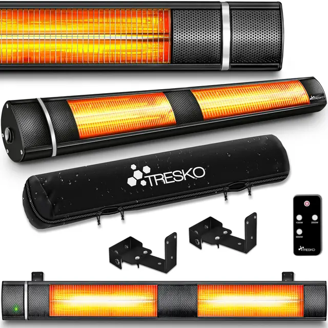tresko infrarrojo pared 3000w