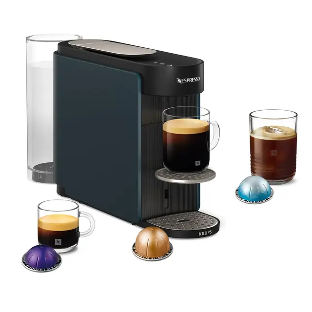Nespresso Vertuo Up XN9404 Cafetera de Cápsulas Azul Océano