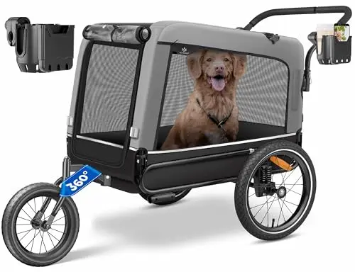 kesser remolque perro 3-en-1 buggy