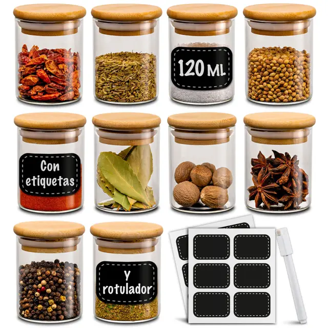 praknu botes especias cristal 120 ml