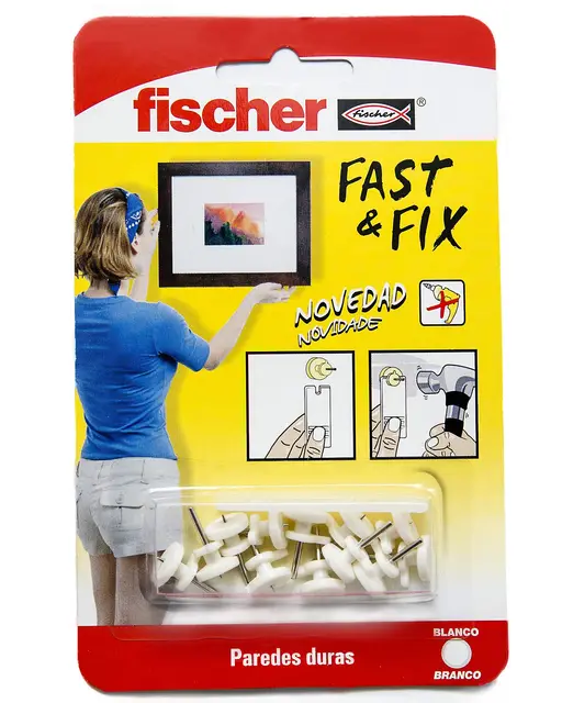 fischer fast & fix colgador cuadros