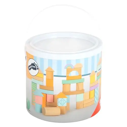 small foot 11722 bloques pastel 50