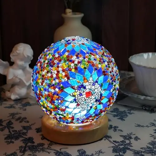hydlan lámpara de sal led táctil