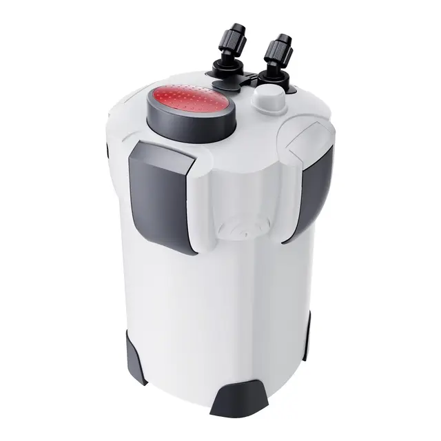 SunSun HW-302 Filtro Externo para acuarios 1000 l/h 18 W Filtro de cámara de 3 etapas con Material filtrante Incluido