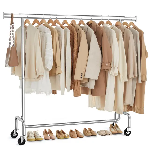 songmics hsr11s burro ropa ruedas