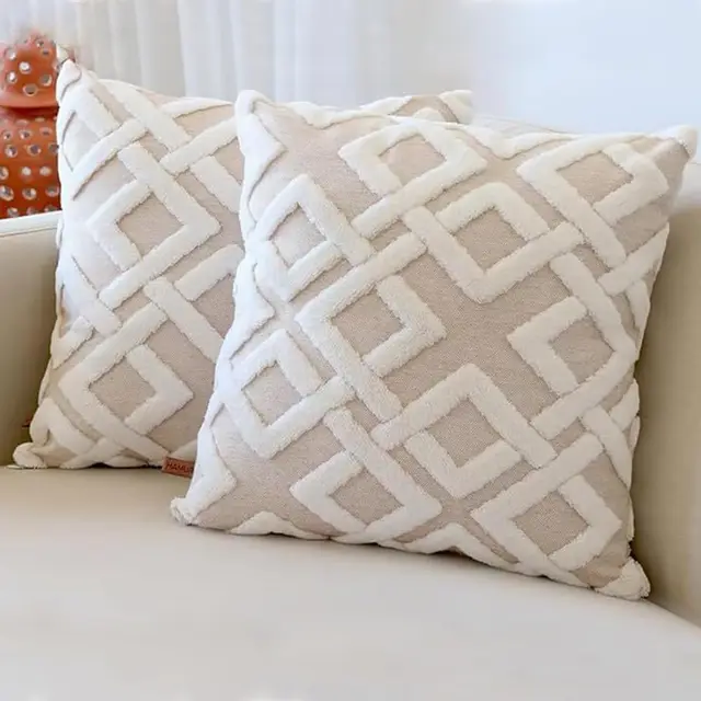 tuva home funda cojín 45x45 set 2 uds