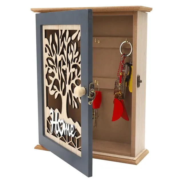 lolaniut caja llaves pared madera 6