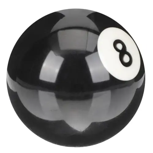 milisten bola billar no. 8 resina