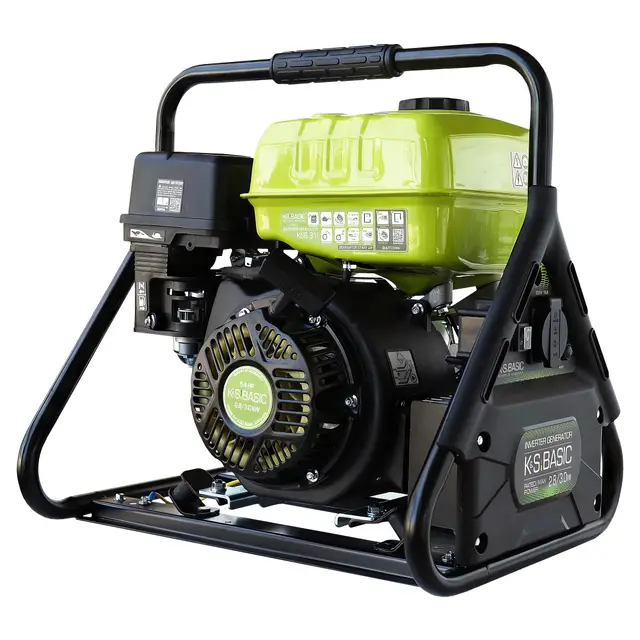 KSB 31i Generador inversor de 3,0 kW - Seguro para dispositivos sensibles - Generador de corriente de emergencia con estructura compacta - Generador inversor con bobinado de cobre