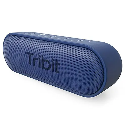 Tribit Altavoz Bluetooth XSound Go [actualizado] Altavoz inalámbrico portátil de 16W con Graves intensos,IPX7, Tipo C, Bluetooth 5.0, emparejamiento estéreo inalámbrico, Alcance Bluetooth de 100 pies
