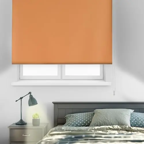 blindecor estor opaco premium naranja