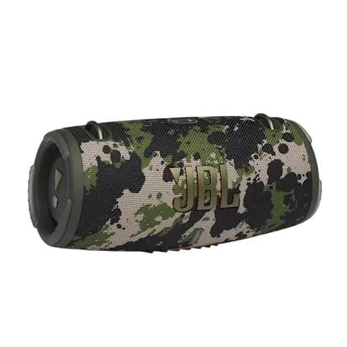 JBL Xtreme 3 - Altavoz Bluetooth portátil, Sonido Potente y Graves Profundos, IP67 Impermeable, 15 Horas de Tiempo de reproducción, batería Externa, PartyBoost para emparejamiento de múltiples