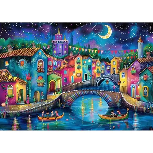 newenmo italian town diamond painting
