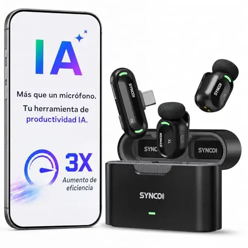 synco smict lavalier inalámbrico usb-c
