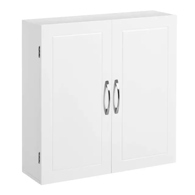 vasagle armario de pared baño 60x60 cm