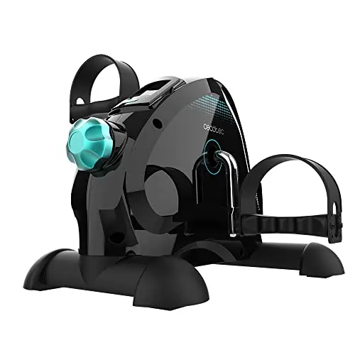Cecotec Pedales Estáticos DrumFit Cycle Compact, Niveles de Resistencia Regulables manualmente, Funcionamiento Sencillo e Intuitivo, Pantalla LCD