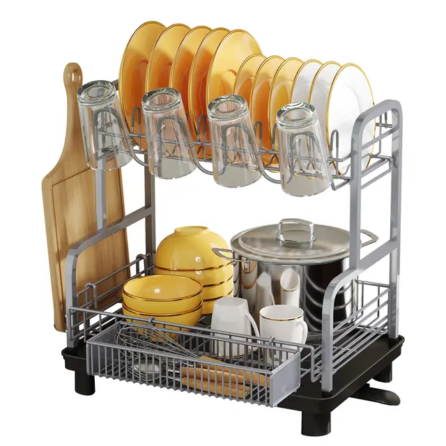 boosiny 608 escurreplatos acero 2