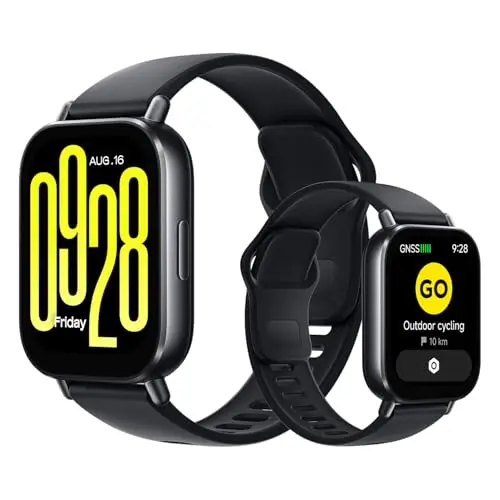 XIAOMI Redmi Watch 5 Active, Llamadas Bluetooth, Pantalla LCD de 2 Pulgadas, Monitor de frecuencia cardíaca, 140 Modos Deportivos, hasta 18 días de autonomía, Negro