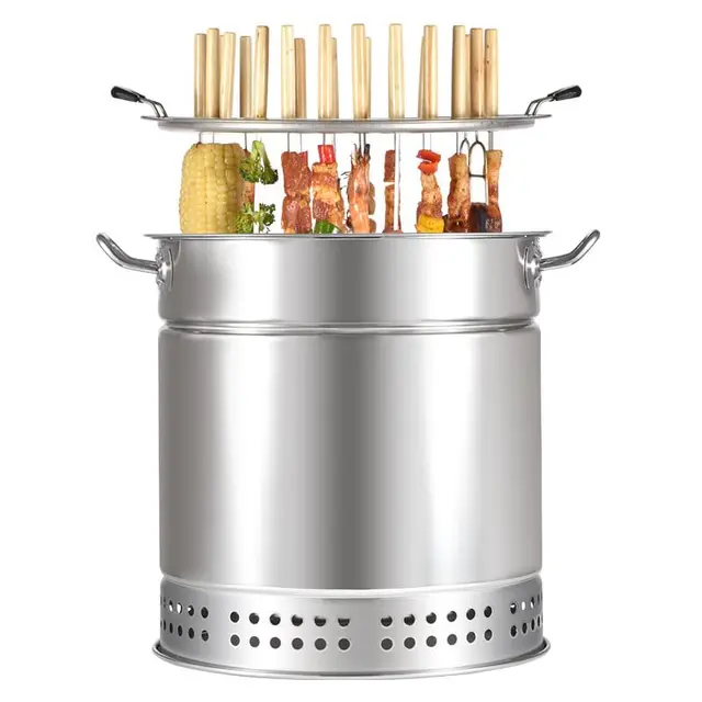 generic barril malla barbacoa portátil
