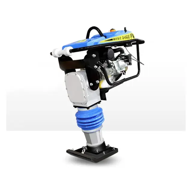 Rompedor de hormigón, Apisonador de suelos Apisonador Compactador Gasolina Motor de mano Compactador Apisonador de impacto