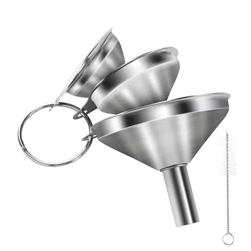 jsmtkj embudo cocina acero inoxidable 3