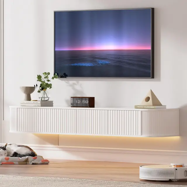 purfino ts-0001 mueble tv flotante