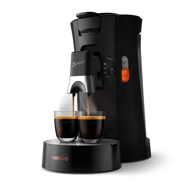 PHILIPS Domestic Appliances Senseo Select CSA240/60 Máquina de cápsulas de café, Color Negro