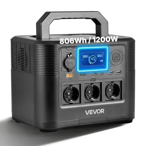 vevor estación energía portátil 1200w