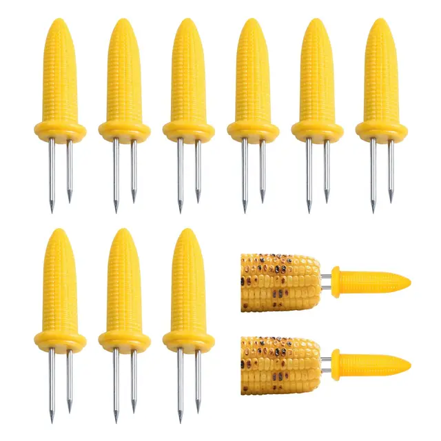 ztolbriy pinchos maíz acero inox 20 uds
