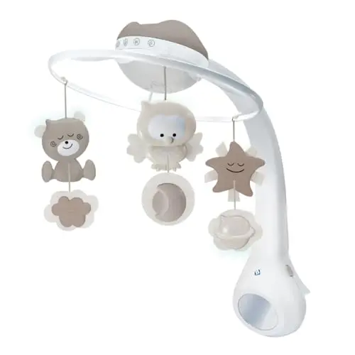 infantino 004915 móvil de cuna 3-en-1
