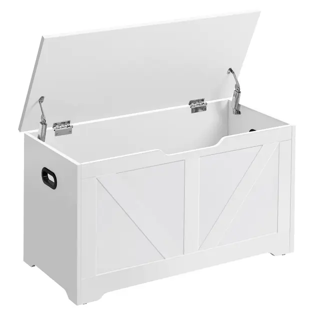 vasagle puff almacenaje 80x40x46 cm