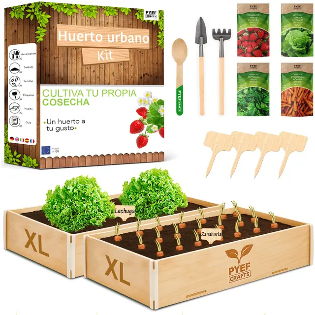 pyef crafts kit huerto urbano 2xl