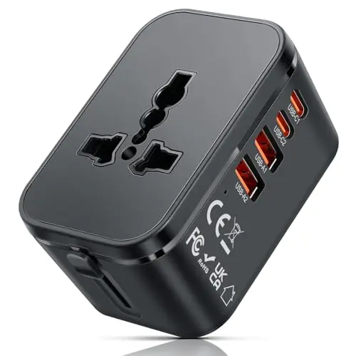 romon adaptador viaje universal tipo c