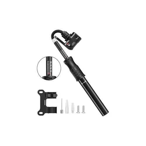 diyife mini bomba 100 psi con manómetro